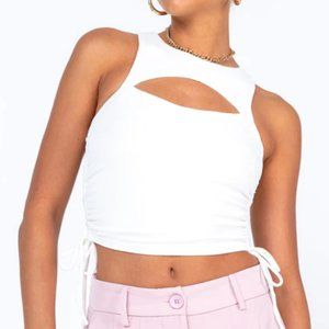 Princess Polly Lynlee Top - White (Sold out on their website!)